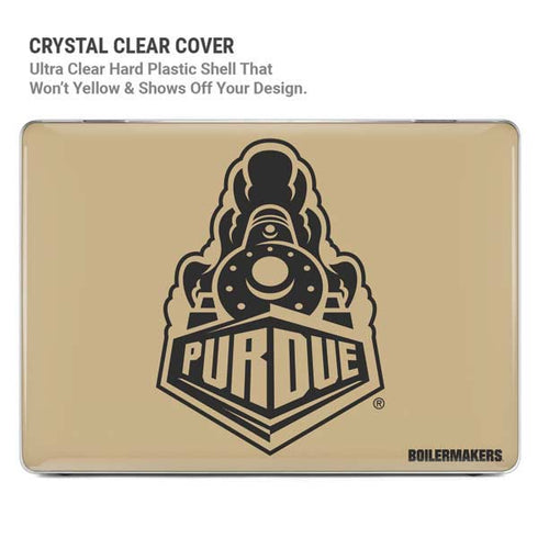 Purdue Gold Signature Logo MacBook Pro 14in (2021-24) Case plus Skin